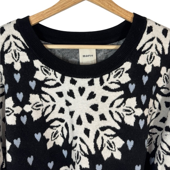 Anthropologie Maeve Crop Crew Neck Sweater - Picture 6 of 12